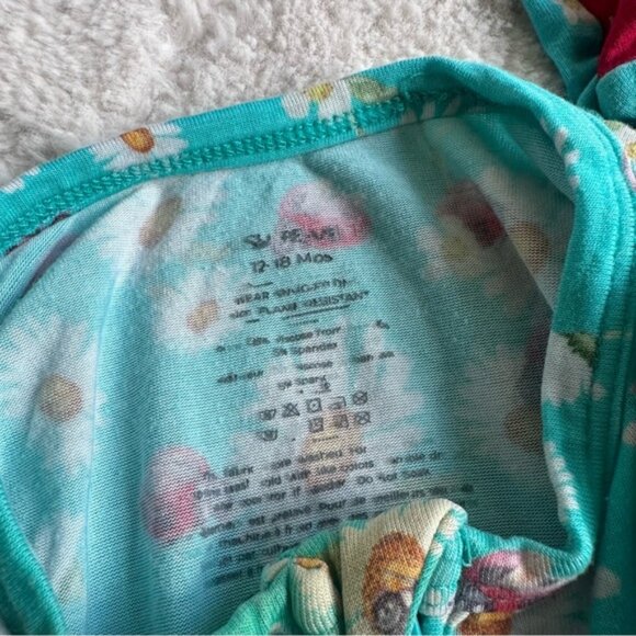 Posh Peanut | “Ladybug” Ruffled Zippered Footie | Size 12-18 months - Picture 9 of 9